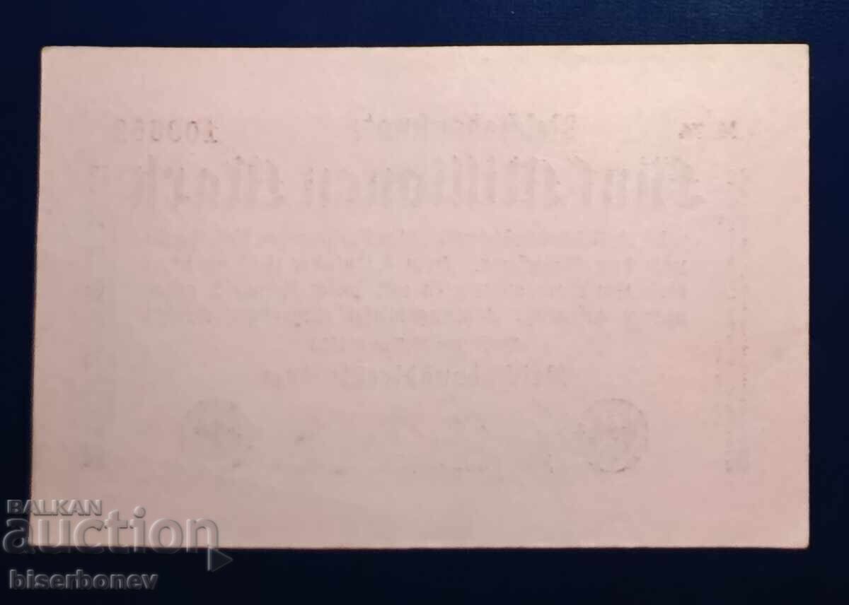 Germany, 5 Million Mark 1923, UNC-1 with price € 2.56 | 5.01 BGN