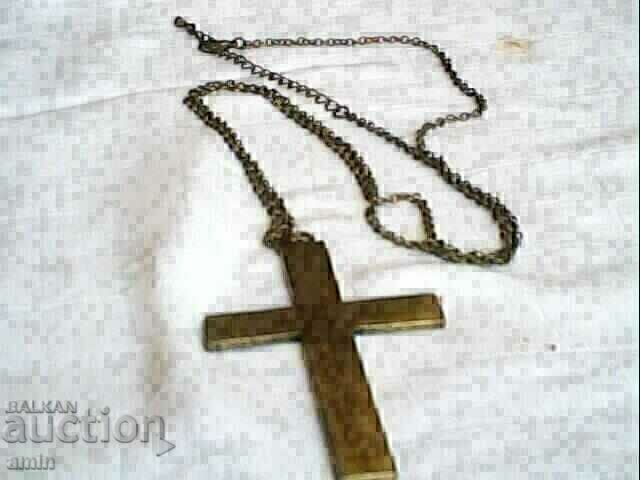 beautiful bronze cross necklace 7cm - 5 beautiful bronze cross necklace 7cm - 5