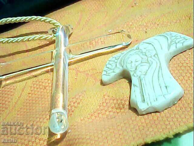 2 buc cruci religioase