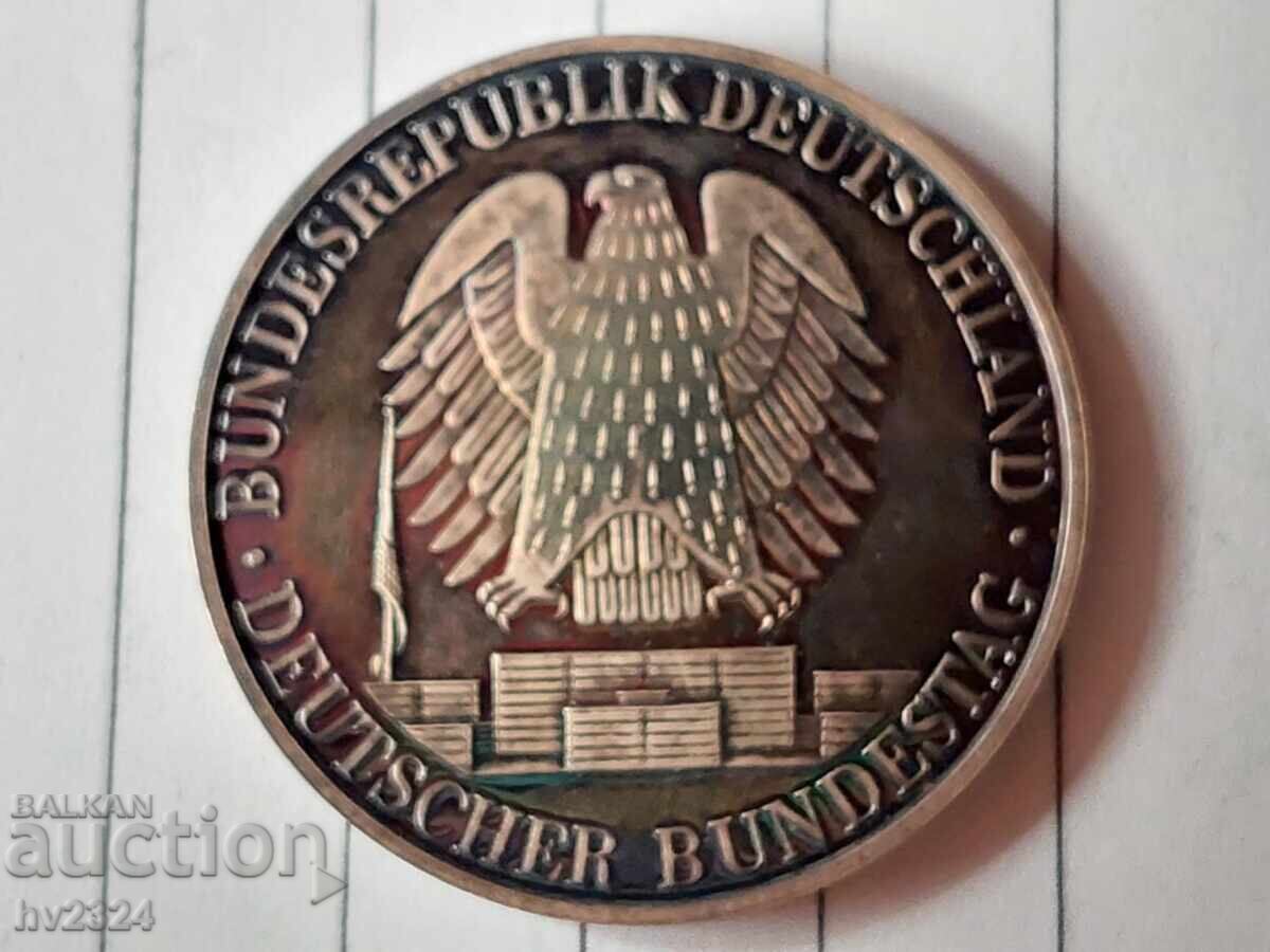 Аукцион Германски сребърен медал "Федерална република Германия"