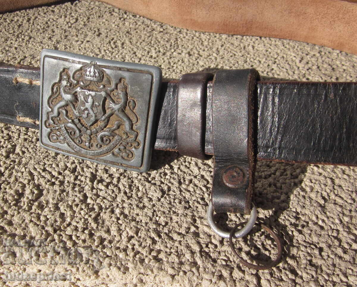 Bulgarian Kingdom of Bulgaria Bulgarian Royal Military Belt with Buckle with price € 71.58 | 140.00 BGN Bulgarian Kingdom of Bulgaria Bulgarian Royal Military Belt with Buckle with price € 71.58 | 140.00 BGN