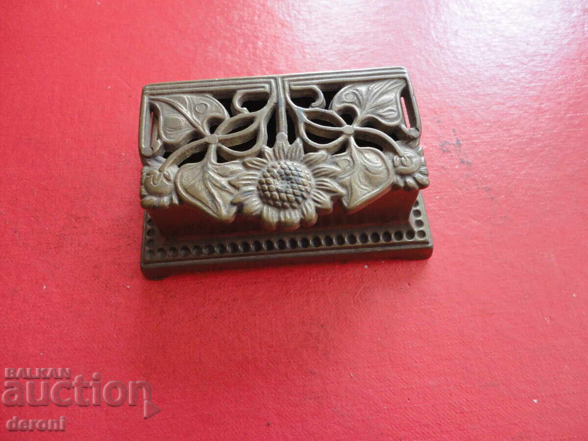 Incredible Openwork Bronze Box - 7