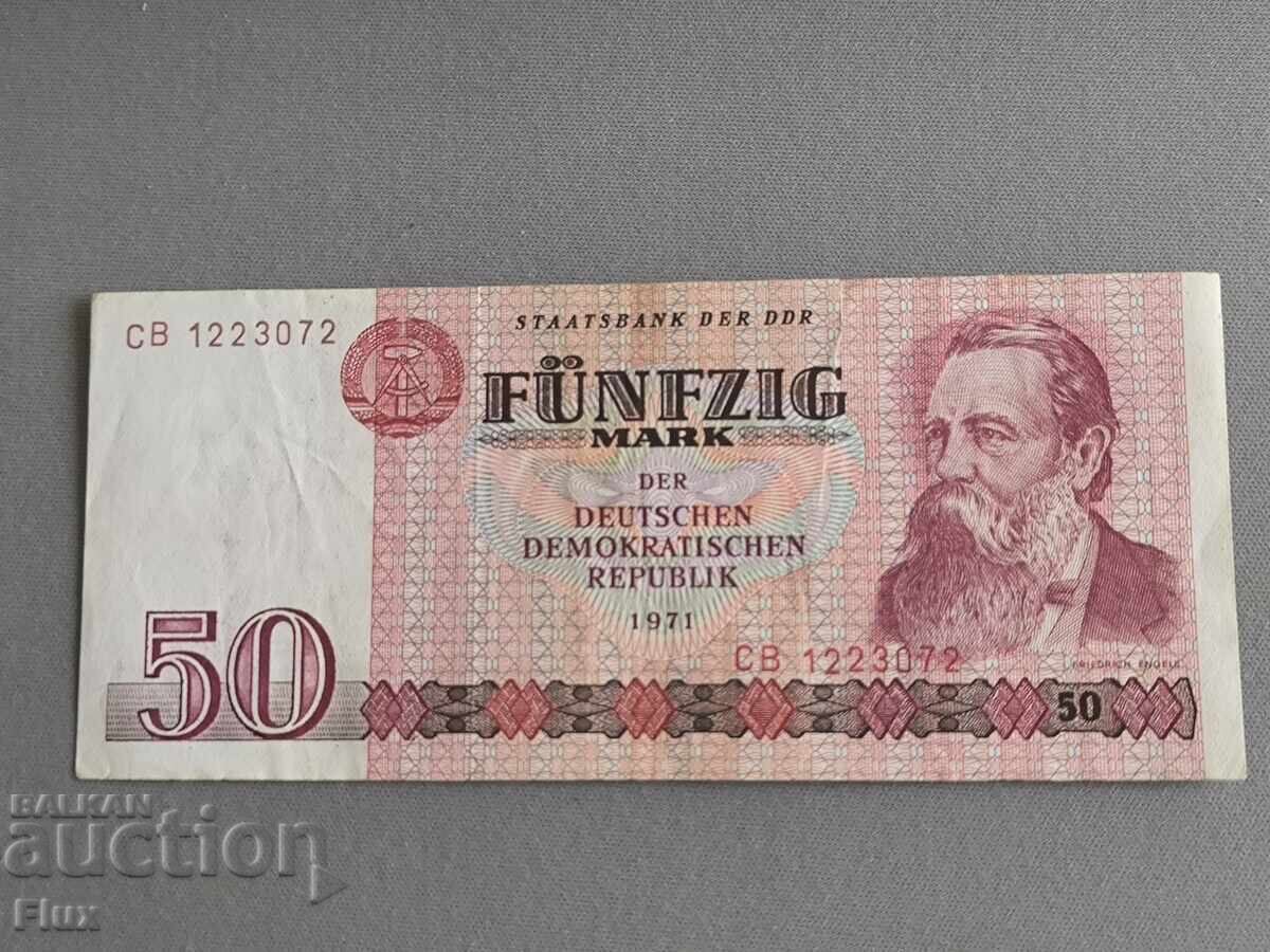 Banknote - Germany - 50 Marks | 1971