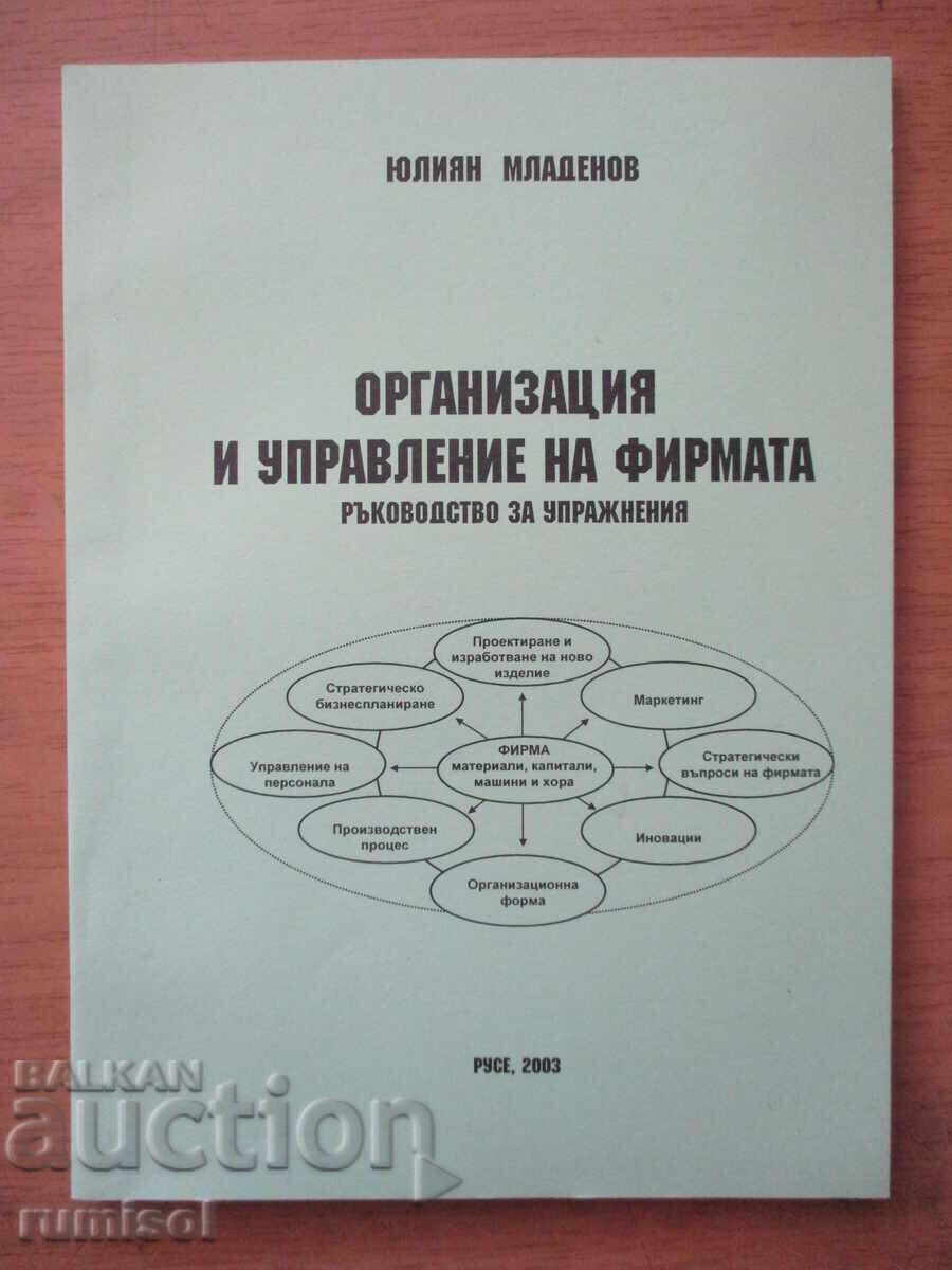 Οργάνωση και διαχείριση της εταιρείας - Γιούλιαν Μλάντενοφ