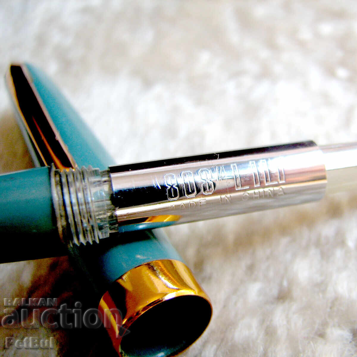 LILY Stilou vechi Chinezesc din anii 1960 VTG China Fountain Pen 1960s - 5