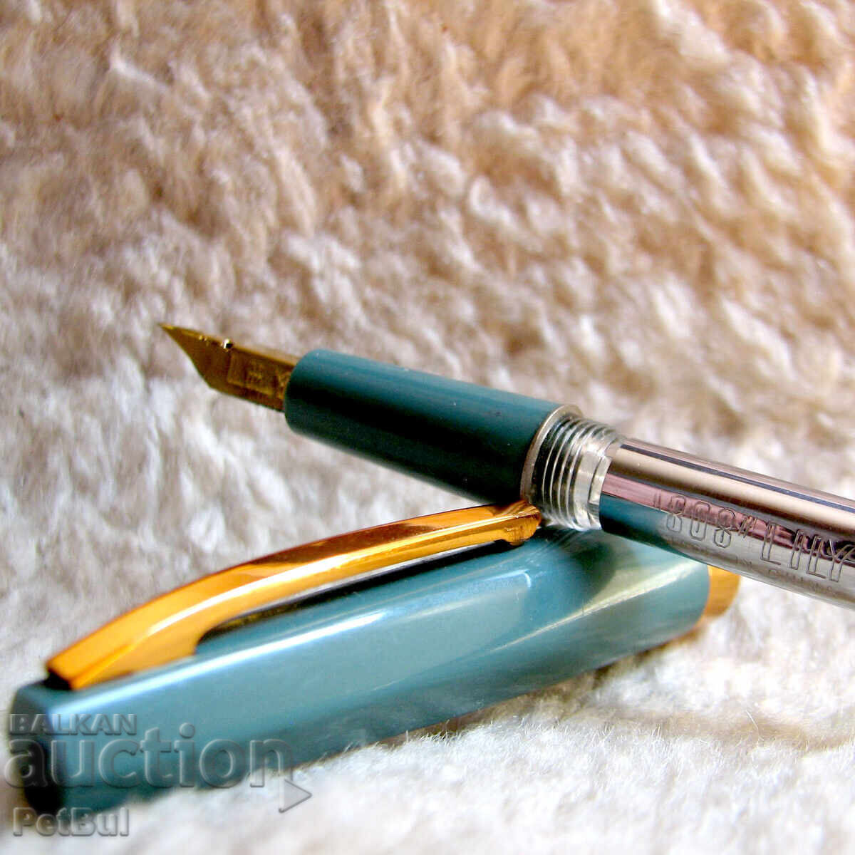 LILY Stilou vechi Chinezesc din anii 1960 VTG China Fountain Pen 1960s - 6