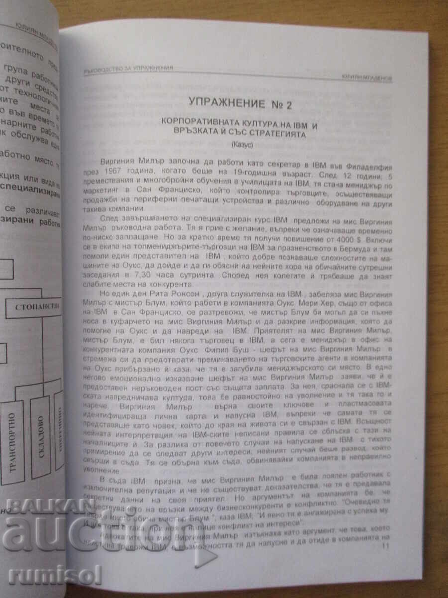 Οργάνωση και διαχείριση της εταιρείας - Γιούλιαν Μλάντενοφ - 5