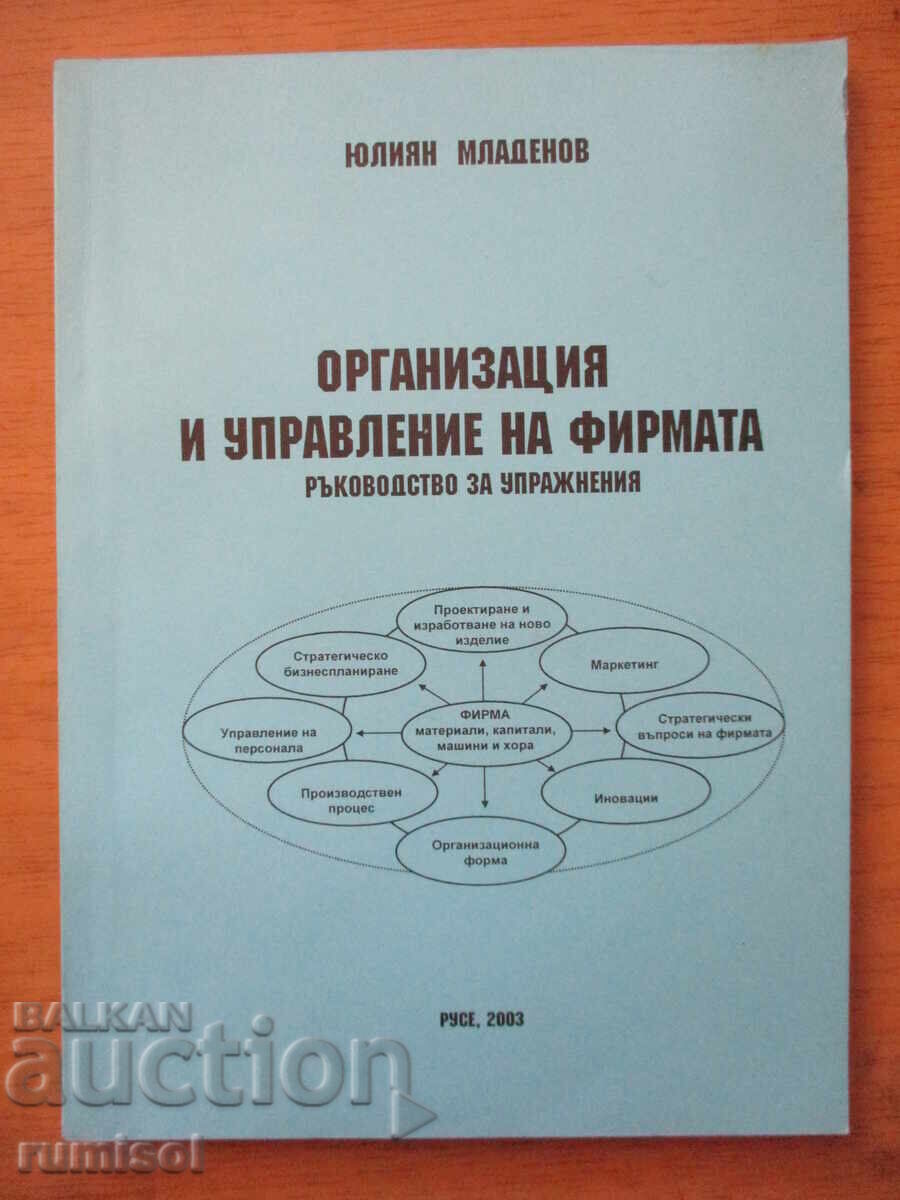 Οργάνωση και διαχείριση της εταιρείας - Γιούλιαν Μλάντενοφ