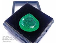 ΦΘΗΝΟ! 14.75 καρατίων φυσικό σμαράγδι αχλάδι πιστοποιημένο IGL από 1$!