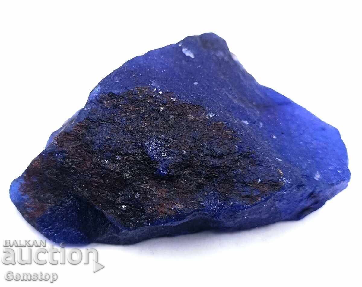 BZTS! 61.35 kt safir natural netăiat certificat. EGL de la 1st! cu preț € 8.50 | 16.62 BGN