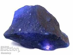 Licitație BZTS! 61.35 kt safir natural netăiat certificat. EGL de la 1st!