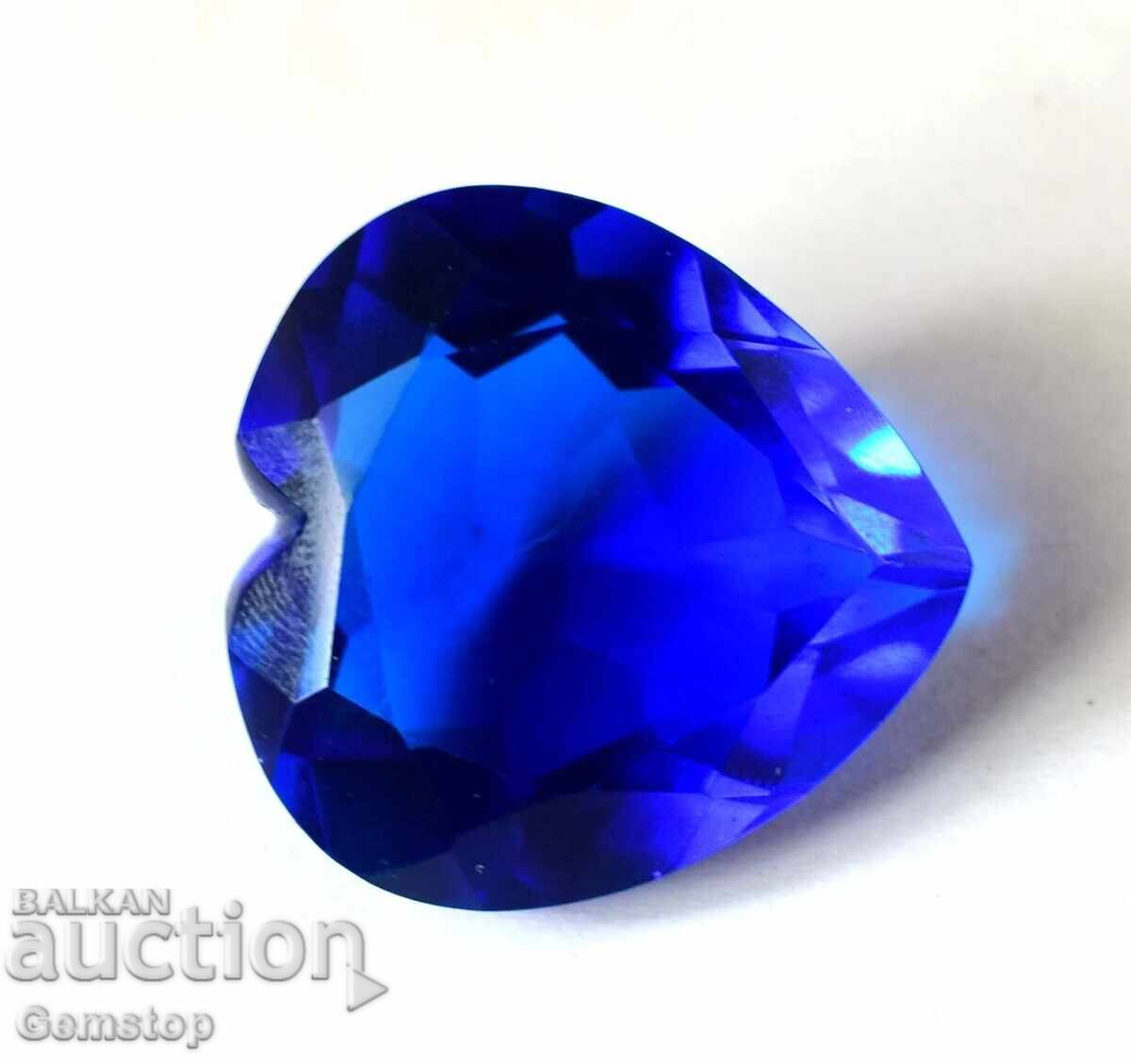 БЗЦ! 30 к-та топаз сърце от 1ст - 5