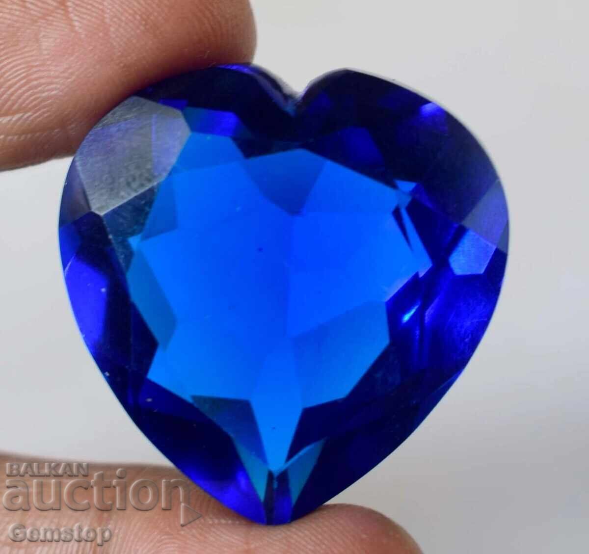 БЗЦ! 30 к-та топаз сърце от 1ст - 6