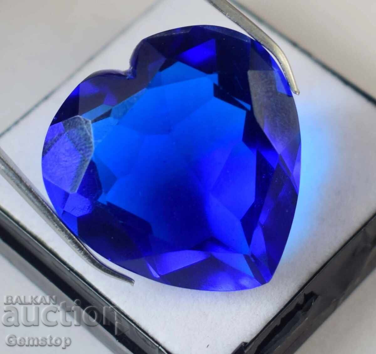 БЗЦ! 30 к-та топаз сърце от 1ст - 7