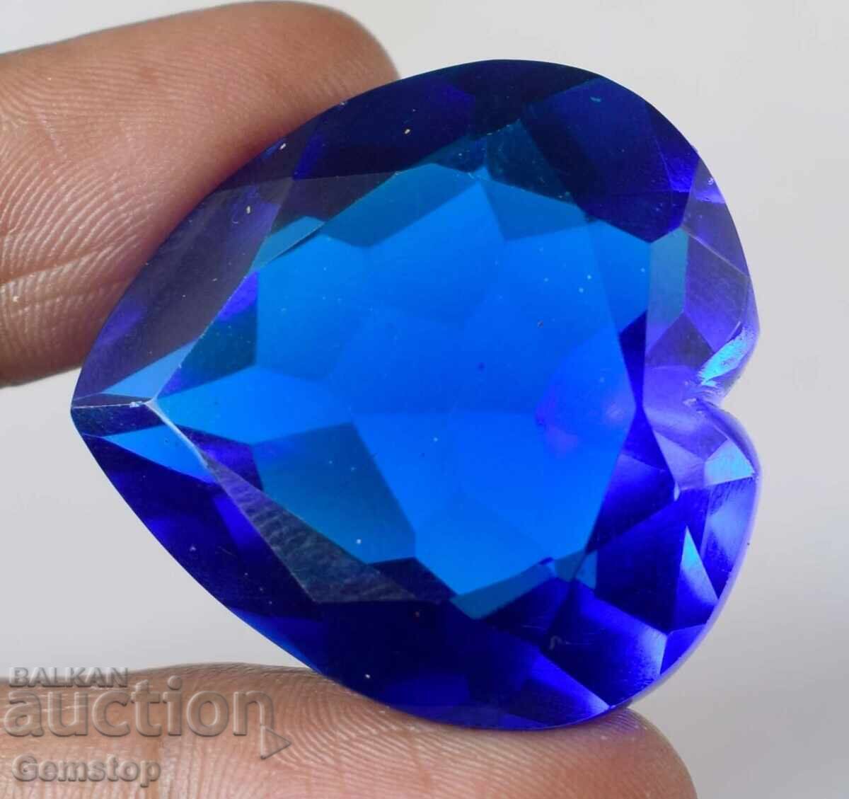 БЗЦ! 30 к-та топаз сърце от 1ст