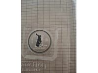 Silver! 50 cents Rabbit 1999, Australia