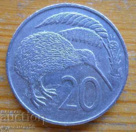 20 de cenți 1979 - Noua Zeelandă 20 de cenți 1979 - Noua Zeelandă