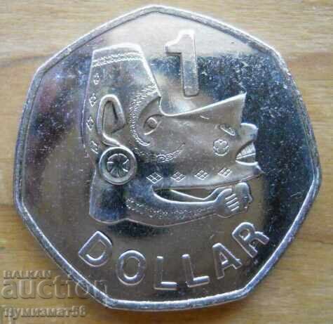 1 dolar 2008 - Insulele Solomon 1 dolar 2008 - Insulele Solomon