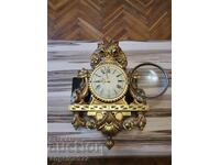 JUNGHANS German Wall Clock WORKING