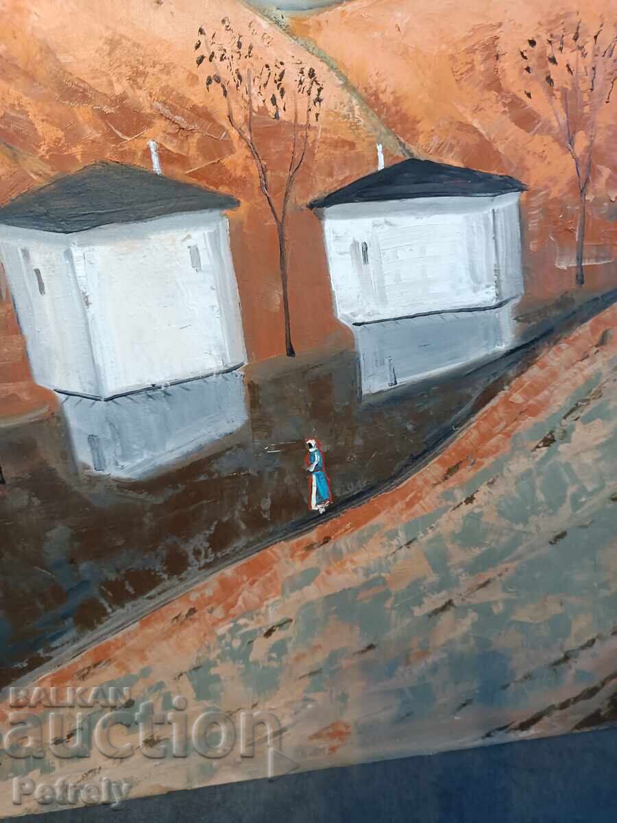 Licitație Pictură mare în ulei Licitație Pictură mare în ulei