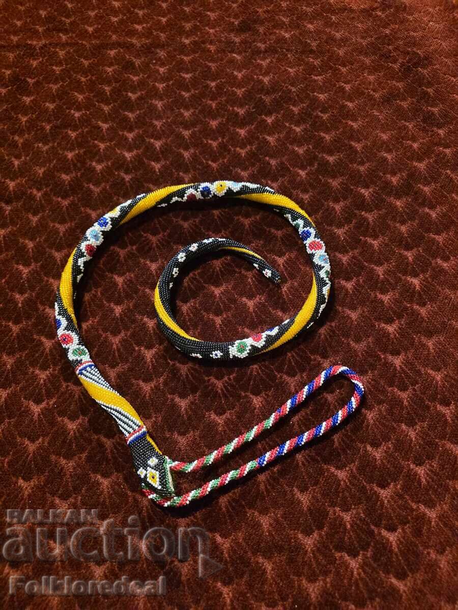 Машки монистрен ќостек-змија, 1 метар долг - 7