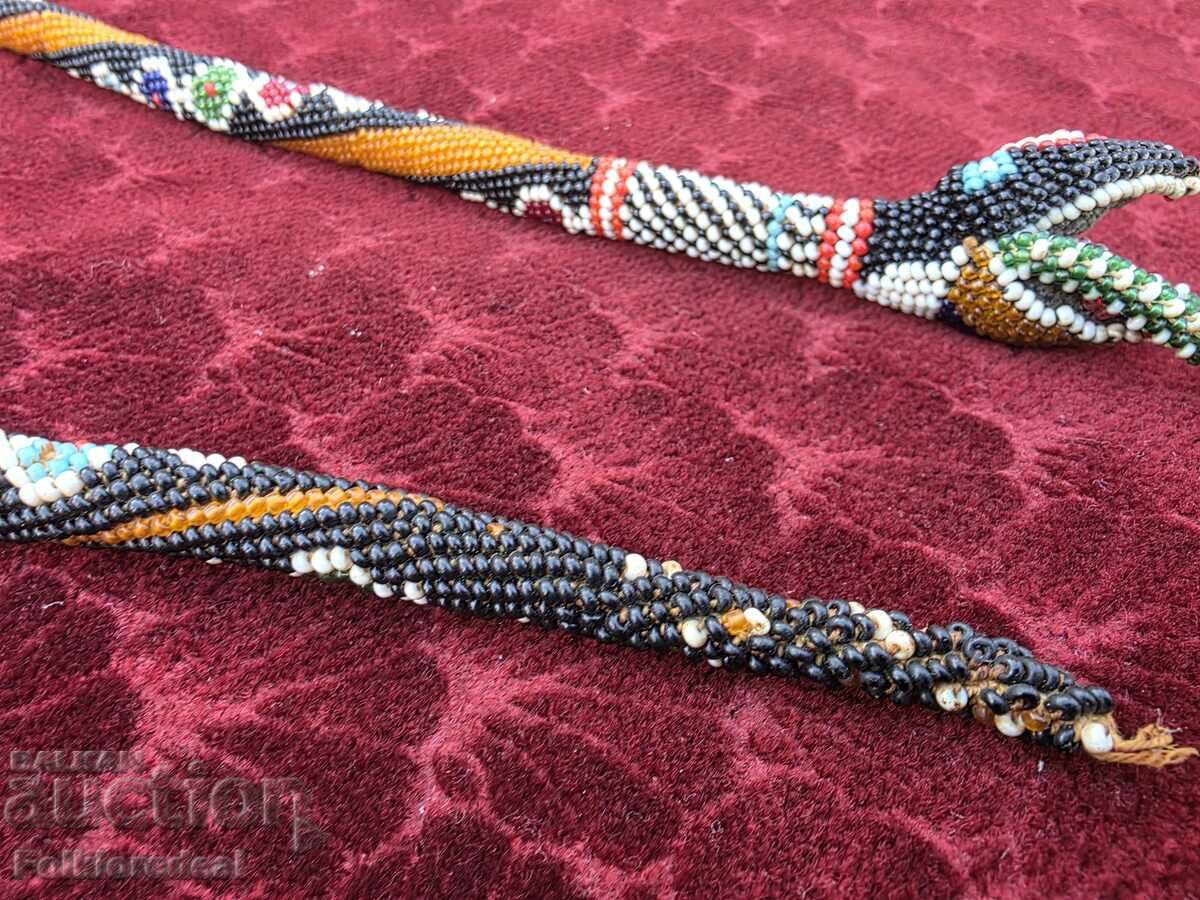 Delivery of Men's snake-shaped belt for folk costume from Skopje Crna Gora