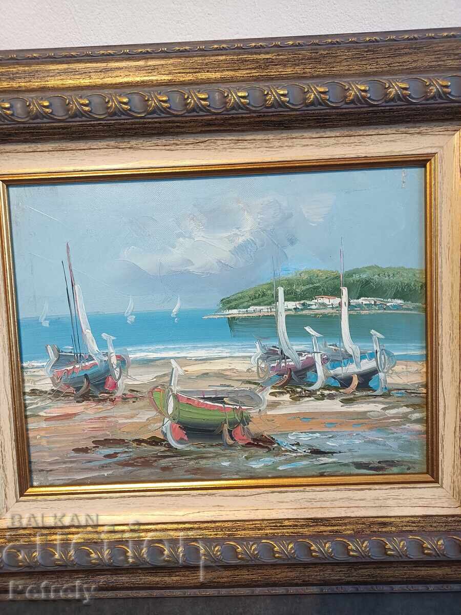 Стара маслена картина