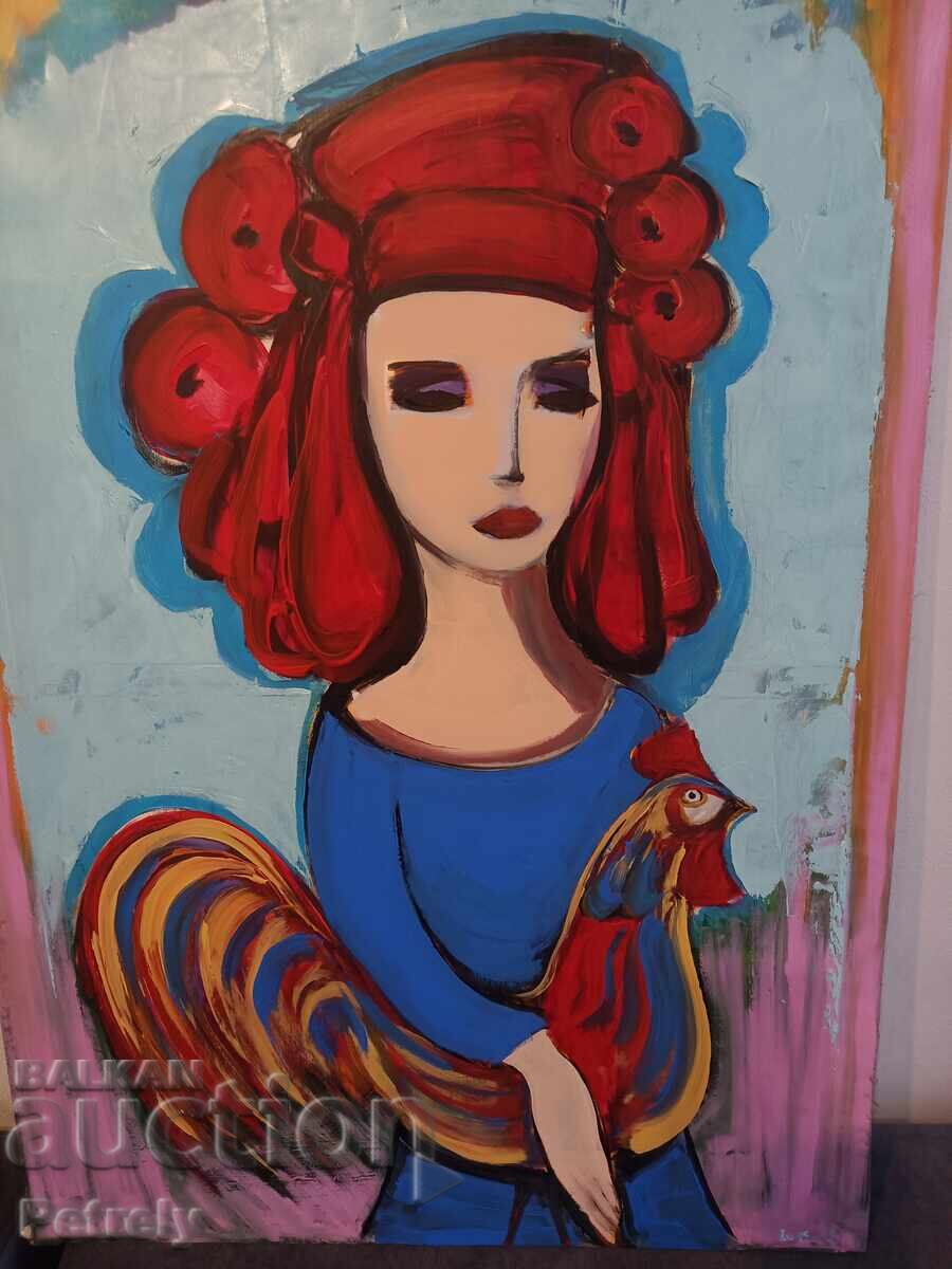 Голяма маслена картина с цена € 143.16 | 280.00 лв. Голяма маслена картина с цена € 143.16 | 280.00 лв.