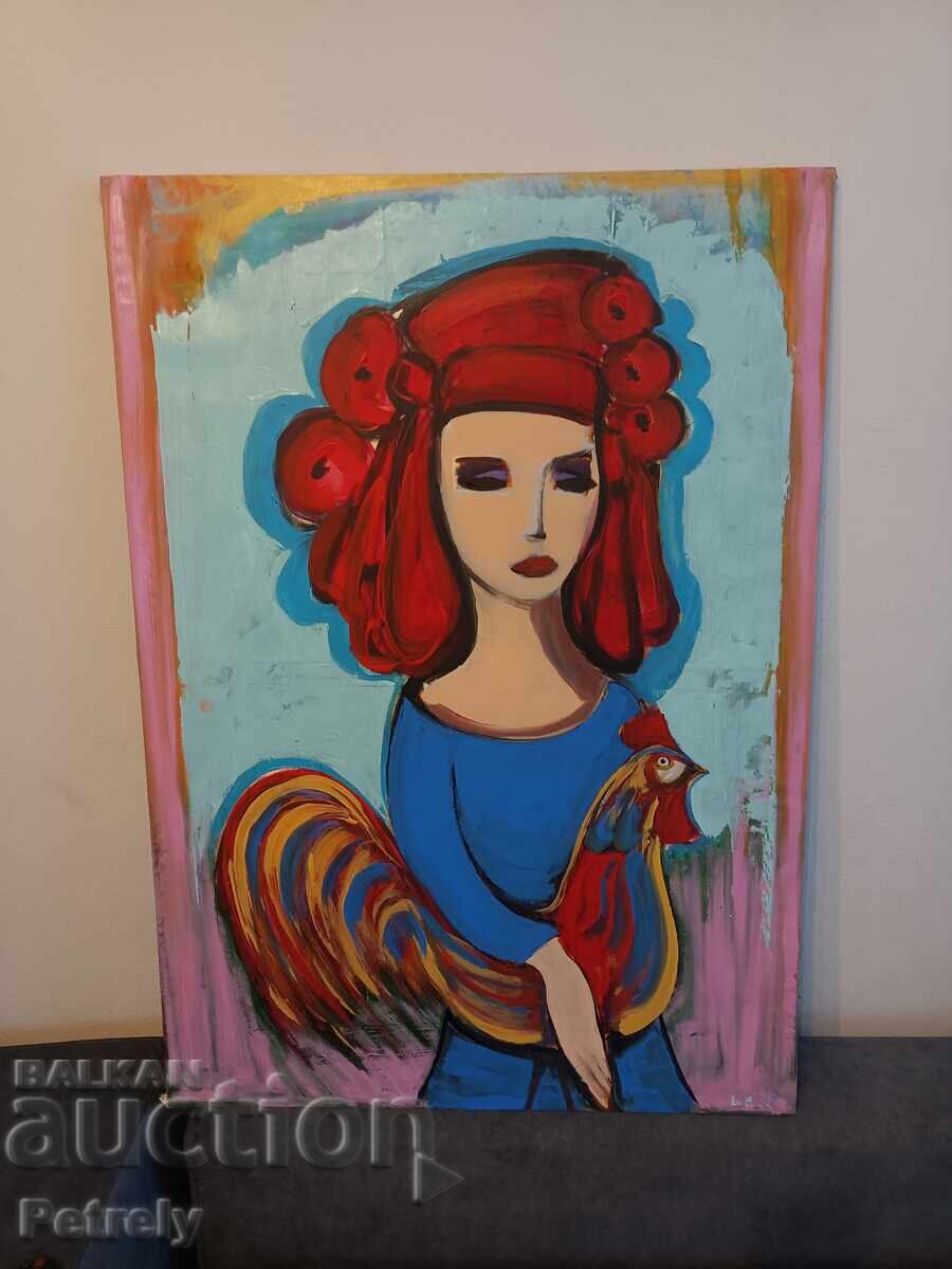 Доставка на Голяма маслена картина Доставка на Голяма маслена картина