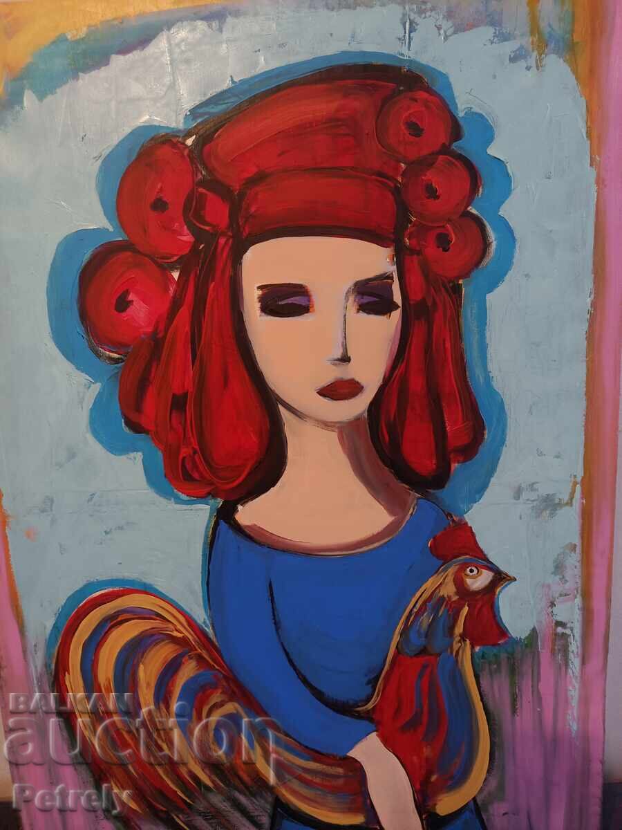 Голяма маслена картина Голяма маслена картина