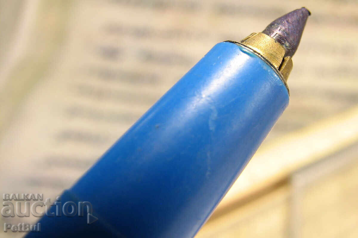 Стар Руски Пиромолив Механичен Молив Държач Графит 1950 Син с цена € 11.00 | 21.51 лв.