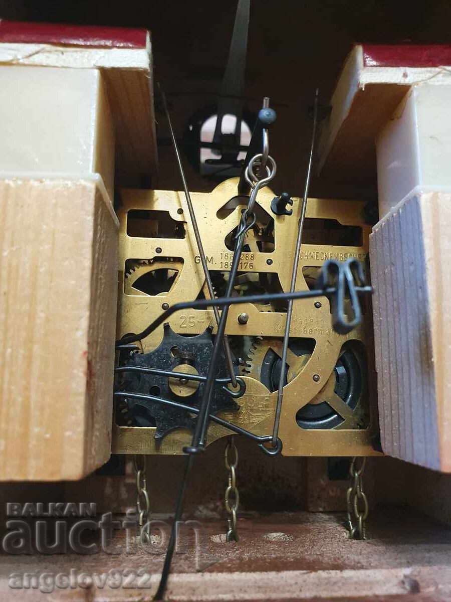 Δημοπρασία Γερμανικό ρολόι τοίχου με κούκο!!! Δημοπρασία Γερμανικό ρολόι τοίχου με κούκο!!!