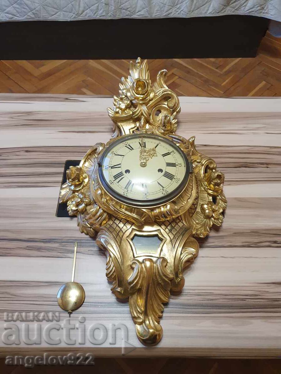 Красив стенен часовник!!! с цена € 2.61 | 5.10 лв.