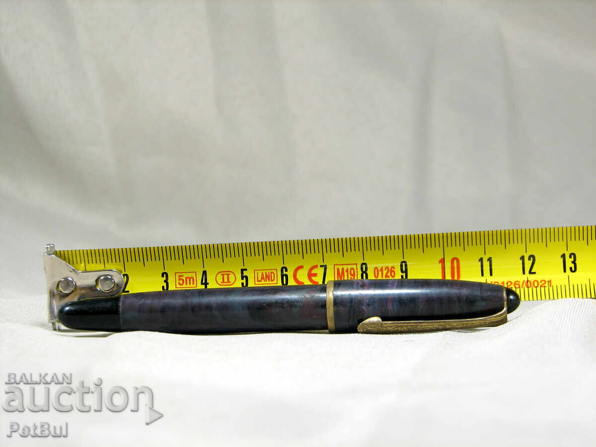 Рядка Стара Писалка 'Четка' Виолетов Мрамор 1930те - 6