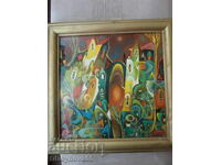 Μίτκο Ντιμιτρόφ - λάδι, καμβάς