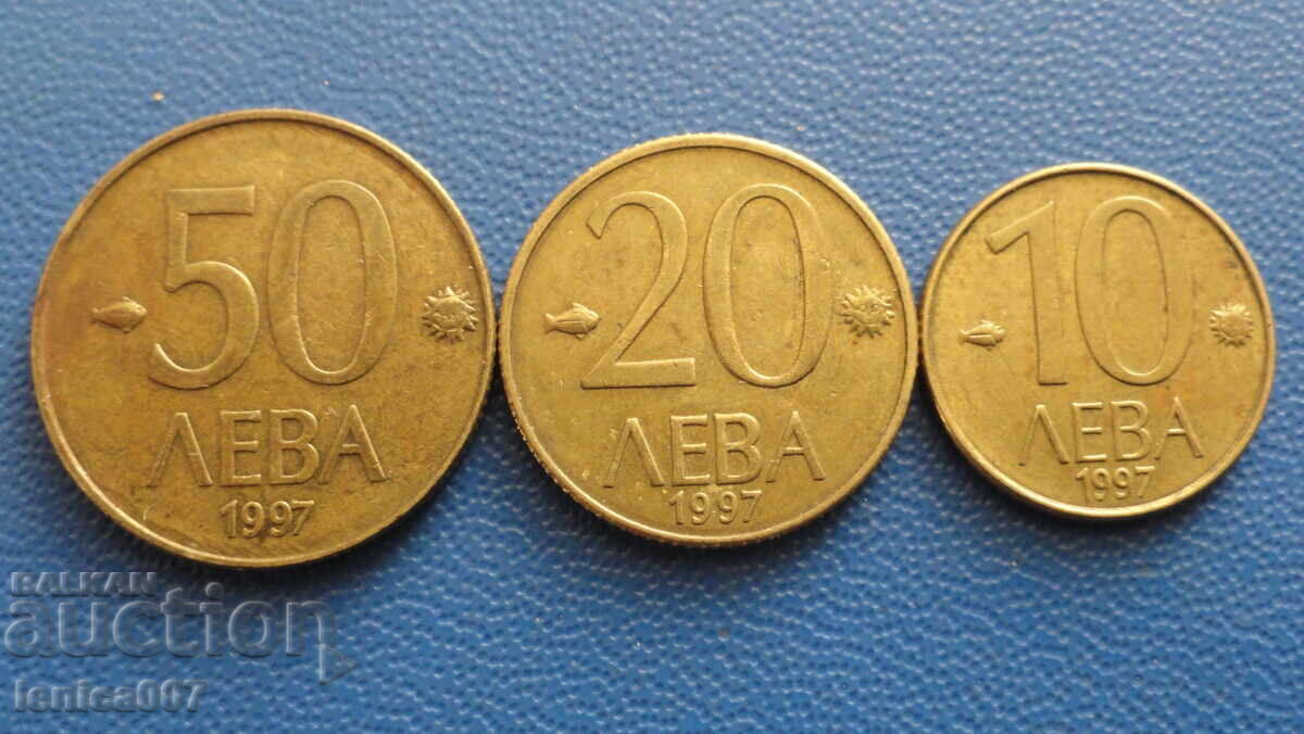 Auction Bulgaria 1997 - Full lot of exchange coins Auction Bulgaria 1997 - Full lot of exchange coins