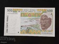 500 франка Западни Африкански Щати