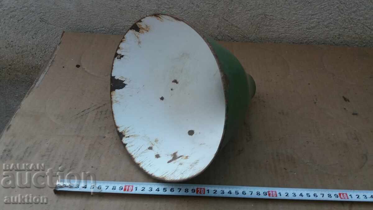 SOC. ENAMELLED INDUSTRIAL LAMP, LAMPION with price € 5.11 | 9.99 BGN