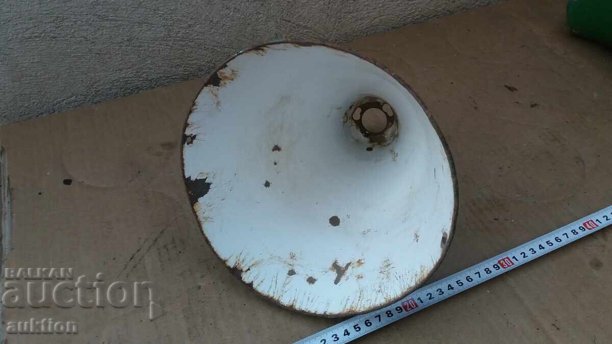 Delivery of SOC. ENAMELLED INDUSTRIAL LAMP, LAMPION