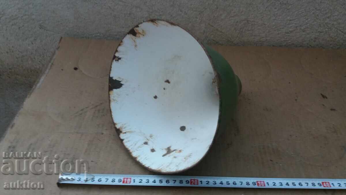 SOC. ENAMELLED INDUSTRIAL LAMP, LAMPION