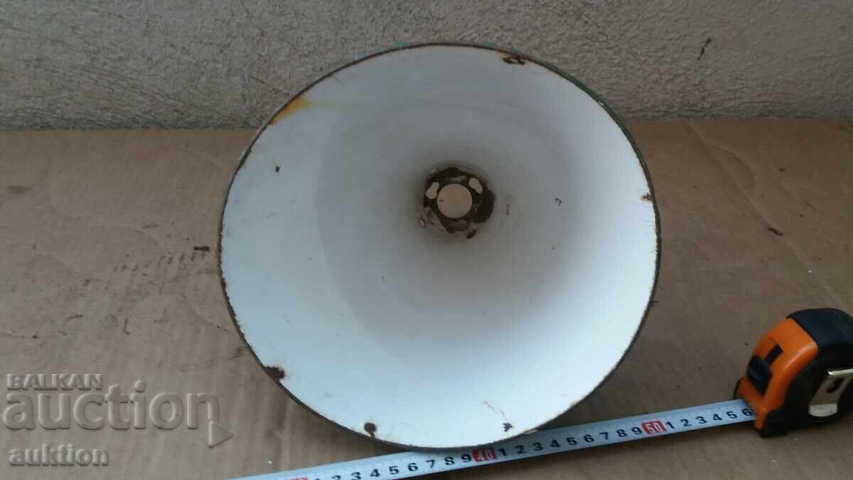 Auction SOC. ENAMELLED INDUSTRIAL LAMP, LAMPION Auction SOC. ENAMELLED INDUSTRIAL LAMP, LAMPION
