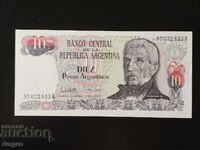 10 πέσος Αργεντινής UNC