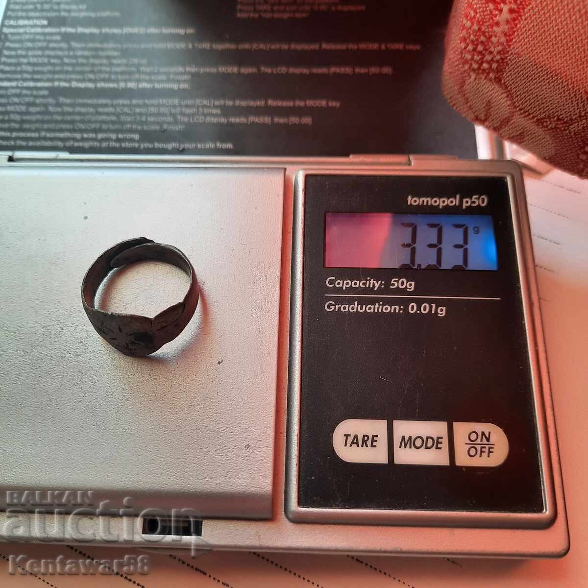 Rare Silver Ring - 6