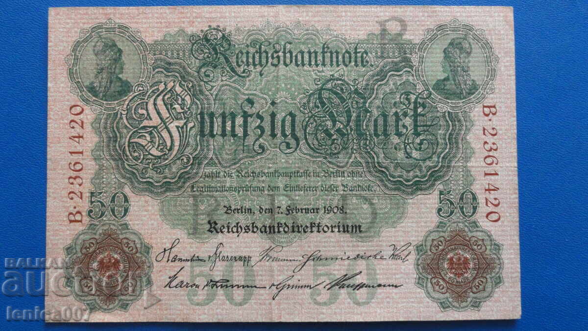 Γερμανία 1908 - 50 μάρκα