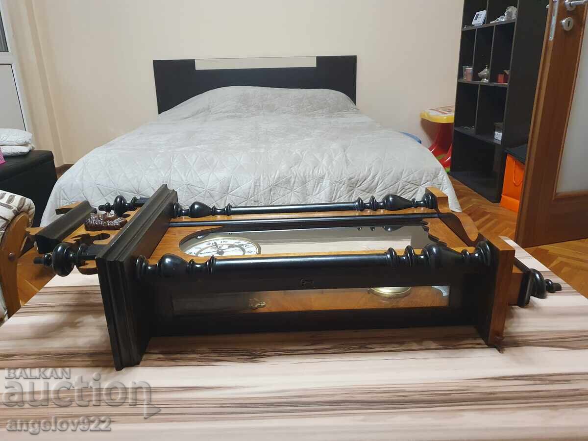 Античен Немски стенен часовник DGMS РАБОТЕЩ - 6 Античен Немски стенен часовник DGMS РАБОТЕЩ - 6