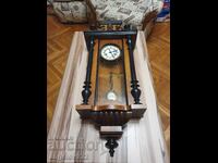 Античен Немски стенен часовник DGMS РАБОТЕЩ