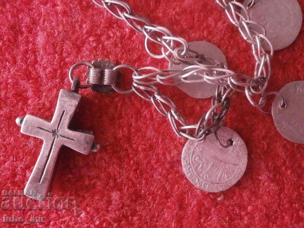 Delivery of SILVER JEWELRY FOR TRADITIONAL COSTUME - REVIVAL CROSS-COINS