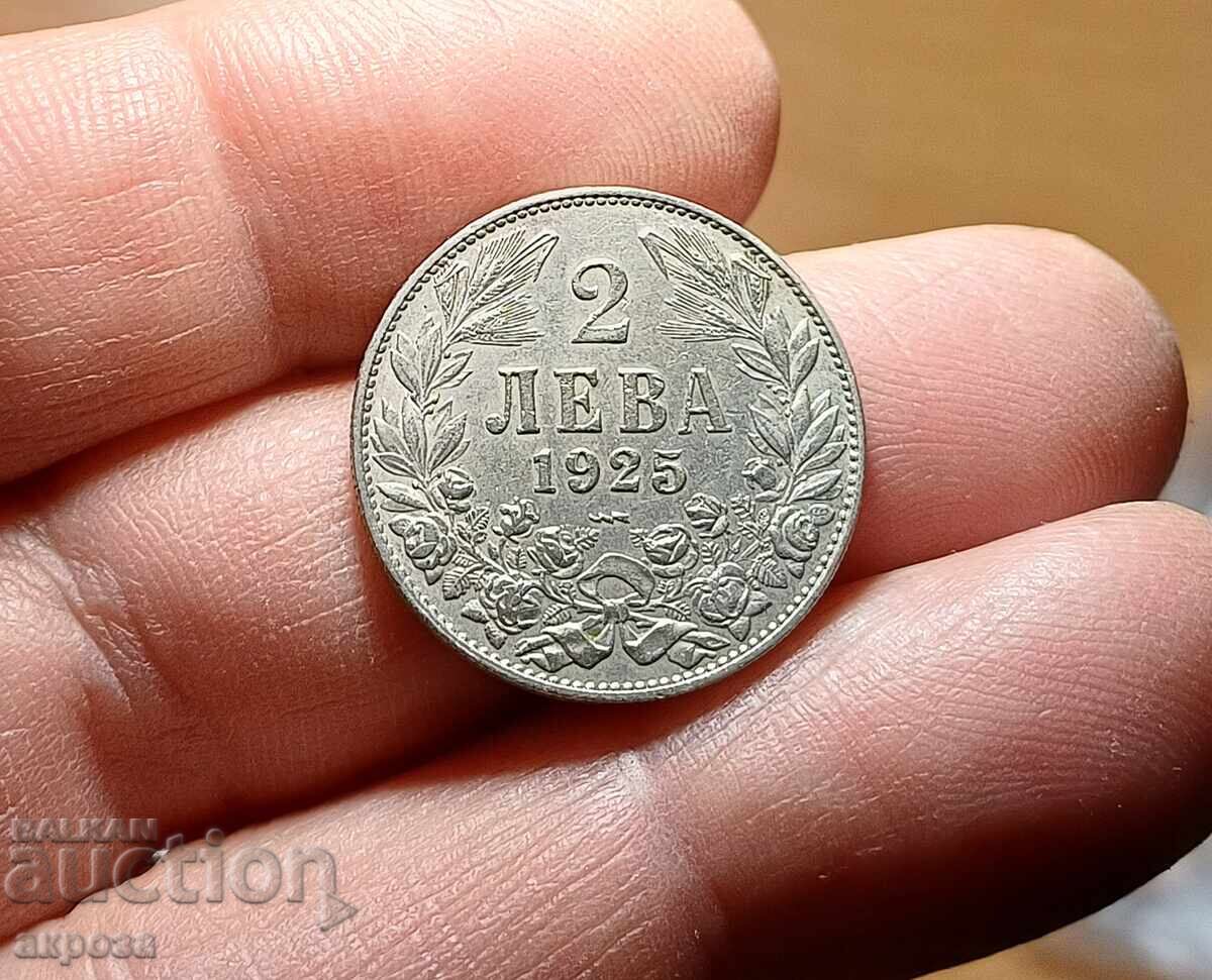 2 leva 1925 s. χ. Σε άριστη κατάσταση! με τιμή € 61.92 | 121.10 BGN 2 leva 1925 s. χ. Σε άριστη κατάσταση! με τιμή € 61.92 | 121.10 BGN