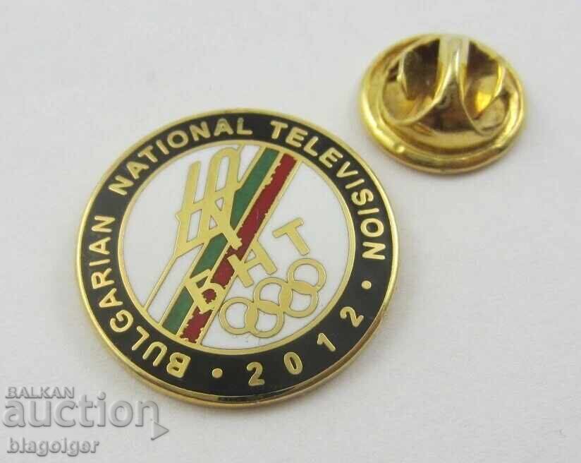 Semn olimpic - Jocurile Olimpice de la Londra 2012 - BNT Media oficială cu preț € 9.00 | 17.60 BGN Semn olimpic - Jocurile Olimpice de la Londra 2012 - BNT Media oficială cu preț € 9.00 | 17.60 BGN