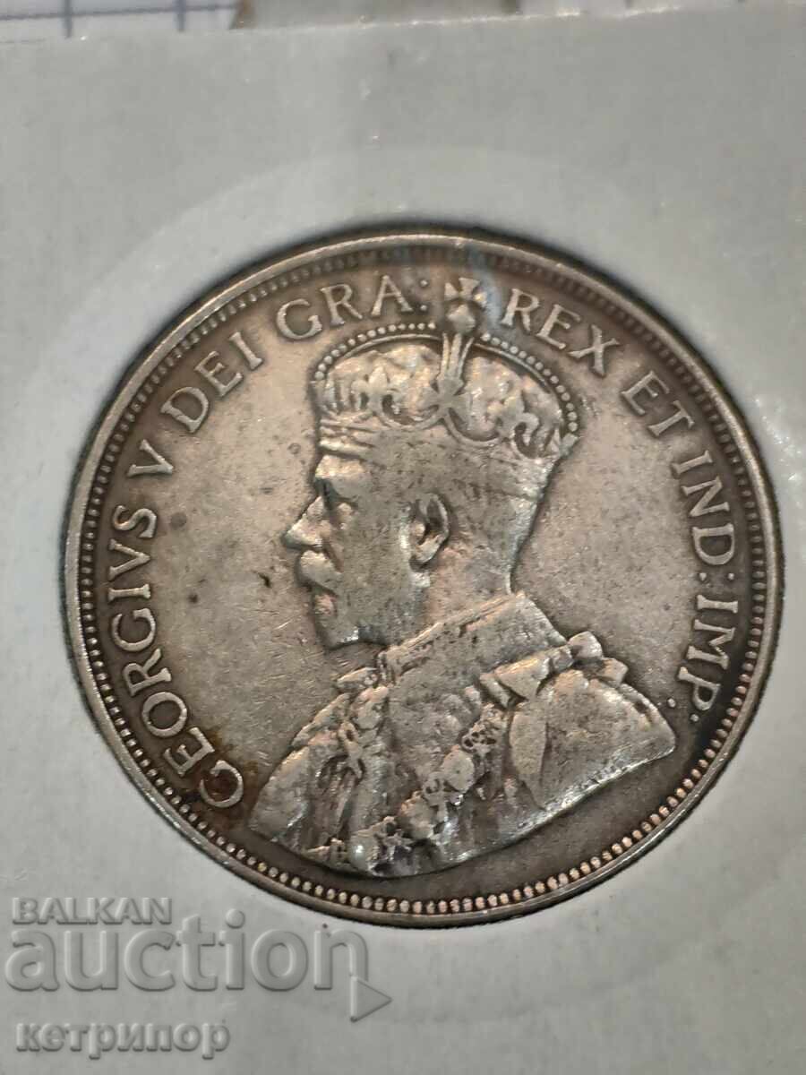 18 piastres Cyprus 1921 Silver large with price € 42.44 | 83.01 BGN